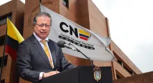 Presidente Gustavo Petro recortó el presupuesto del Consejo Nacional Electoral.