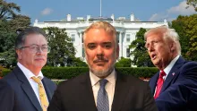 Ivan Duque, Gustavo Petro Donald Trump
Casa Blanca