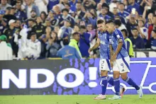 Así quedó la grama de El Campín.