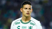 James Rodríguez, volante colombiano al servicio del Club León.