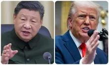 Xi Jinping y Donald Trump.