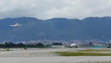 Aeropuerto Internacional El Dorado 
consorcio Opain, Operadora Aeroportuaria Internacional
Avianca
Aviones en la pista
Bogota mayo 7 2019
Foto Guillermo Torres Reina / Semana