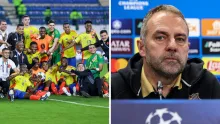 A Joven figura con la Selección Colombia lo seguirían de cerca desde Barcelona.