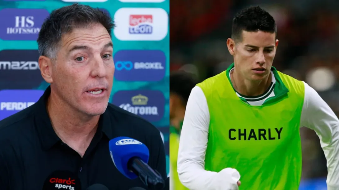 Parece que Eduardo Berizzo, estratega del Club León, habría tomado importante decisión sobre James Rodríguez.