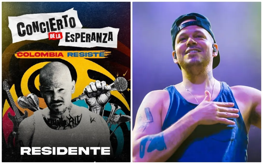 Concierto de Residente en Boogtá.