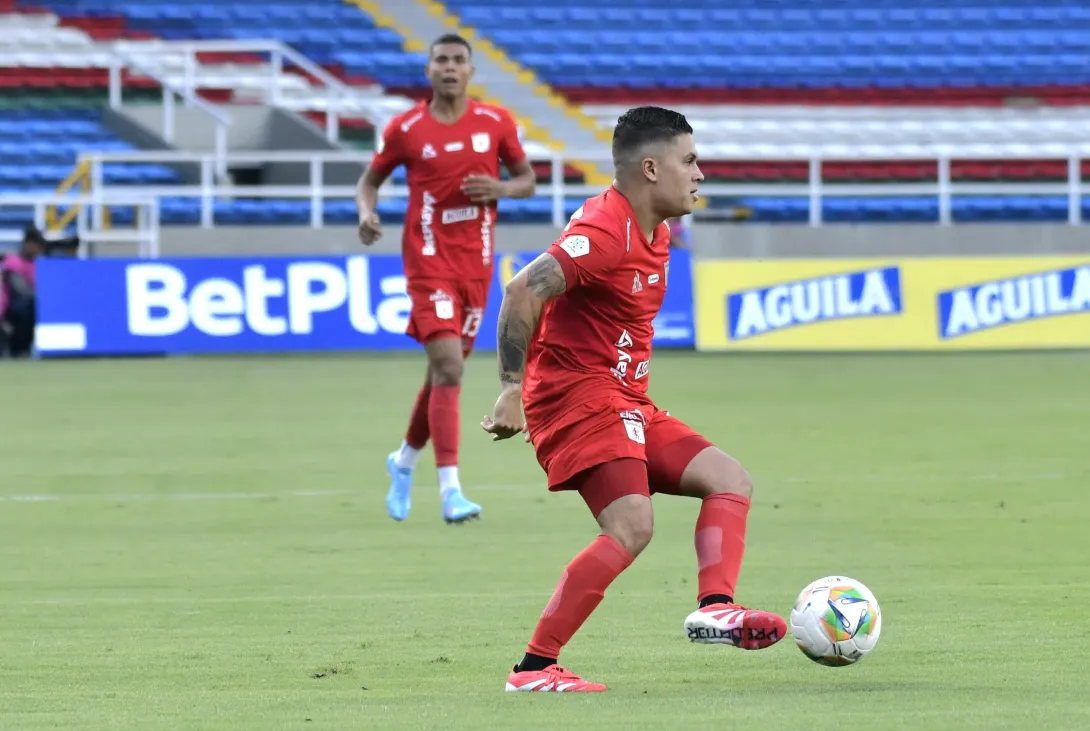 Juan Fernando Quintero en su debut con América de Cali