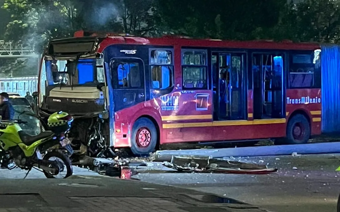 El accidente se registró en la madrugada de este jueves.