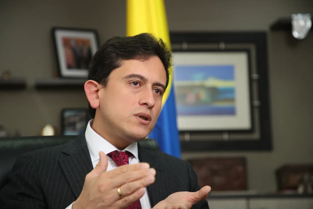 Luis Carlos Reyes, ministro de Comercio Industria y Turismo.