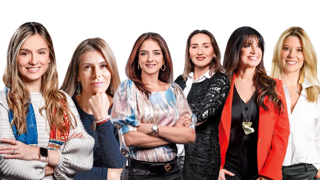 María Claudia Naranjo, María Carolina Hoyos, María Jimena Escandón, Claudia Martínez, Laura Tarazona y Juliana Suso.