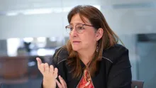 La ministra Ángela María Buitrago habló con EL TIEMPO sobre el proyecto de 13 artículos que incorpora de novedad la reparación integral como causal de la terminación de los procesos penales.