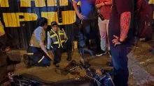 Este es otro caso de agresión contra agentes de tránsito en la ciudad. La víctima fue llevada a un centro hospitalario.