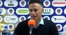 El DT de Santa Fe, Pablo Peirano, respondió si le gustaría a Millonarios o Bucaramanga como rival en una final de Liga Betplay, luego de una pregunta.