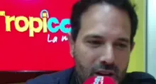 Alejandro Estrada habló de Dominica en entrevista con Tropicana y no quiso confirmar si ya eran novios o seguían siendo amigos.