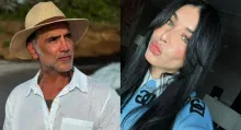 Alejandro Fernández celebró hace poco el cumpleaños de su novia Karla Laveaga Vuilleumie, con quien se llevan 20 años. Usuarios critican al artista.