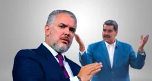 Nicolás Maduro que acusó a Iván Duque de supuestamente participar en el plan para acabar con la vida del presidente de Haití Jovenel Moïse. 