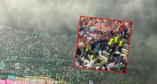 Nacional vs Junior: video pelea comenzó por robo de bandera Atanasio Girardot | Qué pasó con partido Atlético Nacional vs. Junior.