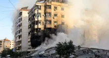 Son los bombardeos, los más intensos en Beirut desde la guerra de 2006 entre Israel y Hezbolá, provocaron la huida de cientos de personas.