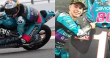 David Alonso, el motociclista colombiano-español, ganó en Indonesia y está muy cerca de ganar el Moto3