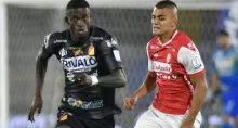 Santa Fe vs. Pereira: muestran rostro de Jhon Duque luego de fuerte choque con Carlos Darwin Quintero. Acá, vea la foto.