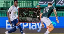 Deportivo Cali perdió contra Millonarios en Palmaseca y los hinchas hicieron desmanes afuera del estadio. Hubo banderas amenazantes y carros dañados.