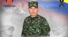 Soldado fue asesinado en Norte de Santander durante un ataque del Eln al Ejército con francotirador. Intentaron sacarlo en francotirador.