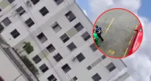 En Brasil, un policía encontró a su esposa con el supuesto amante, a quien asesinó al dispararle y luego lo tiró desde la ventana de un edificio.