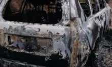 Camioneta de la UNP fue incinerada por grupos armados en un aparente robo en el Cauca. Alrededor de 15 hombres interceptaron a varios funcionarios.