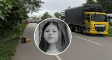 Brutal accidente en Montería: identifican a joven mujer que murió luego de ser arrollada por un camión, cuando iba en una moto de pasajera.