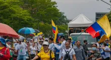 Sectores afines al Gobierno salen a marchar este 11 de octubre a petición del presidente de salir a las calles en su defensa por investigaciones del CNE.