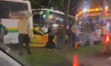 Accidente en avenida Las Palmas en Medellín: hay varios heridos en el lugar y se reportan seis vehículos involucrados en el siniestro víal.