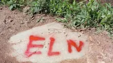 Autoridades de inteligencia están buscando a los implicados que atemorizan la comunidad con grafitis del Eln.