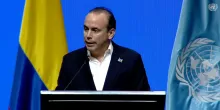 Alejandro Eder, alcalde de Cali, en la COP16.