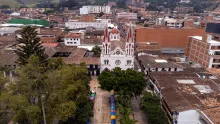 La Ceja, Antioquia, es uno de los principales productores de flores.