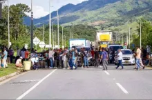 Paro minero y de campesinos en Colombia.