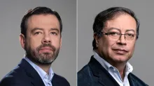 Carlos Fernando Galán y Gustavo Petro