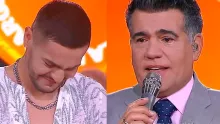 Carlos Calero lloró en La Descarga