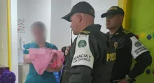 En Manizales, madre envolvió y sacó en un maletín negro a su propia bebé recién nacida de un hospital. Al parecer, la niña tiene graves enfermedades.