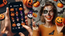 Los filtros de Halloween pueden ser creados de acuerdo a los gustos de cada persona.