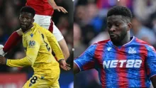 El jugador del Crystal Palace salió lesionado en el juego contra Tottenham.