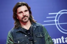 SEVILLE, SPAIN - NOVEMBER 13: Juan Esteban Aristizabal aka Juanes attends to Santalucia Universal Music Week : "El Flamenco Es Universal" photocall on November 13, 2023 in Seville, Spain. (Photo by Borja B. Hojas/Getty Images)