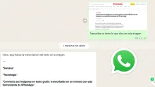 Una función en WhatsApp permite a los usuarios extraer texto de imágenes con facilidad, convirtiéndolo en formato digital en cuestión de segundos y sin necesidad de aplicaciones adicionales.