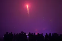 Monumental recibimiento a River Plate en partido por Copa Libertadores