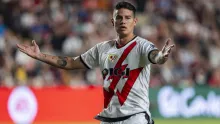 James Rodríguez tiene locos a los hinchas del Rayo Vallecano