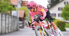 Rigoberto se despidió del ciclismo ante su gente