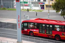 Un peatón murió tras ser arrollado por un articulado de TransMilenio. (Foto de referencia).