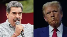 Nicolás Maduro y Donald Trump.