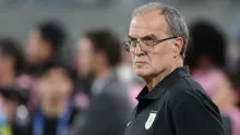 Marcelo Bielsa, entrenador de Uruguay.