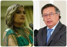 Andrea Petro se refirió al giro que dio su vida con la llegada de su padre, Gustavo Petro, a la presidencia de Colombia.