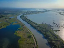 El Canal del Dique es un brazo del río Magdalena.