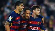 La MSN otra vez jugando con el Barcelona.